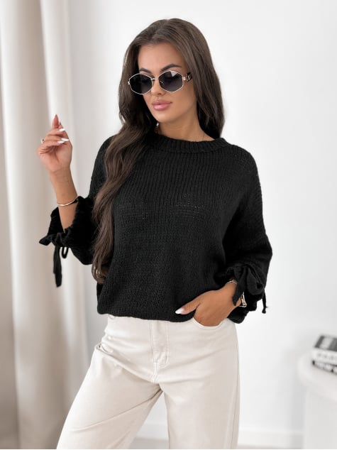 SWETER RONAN CZARNY