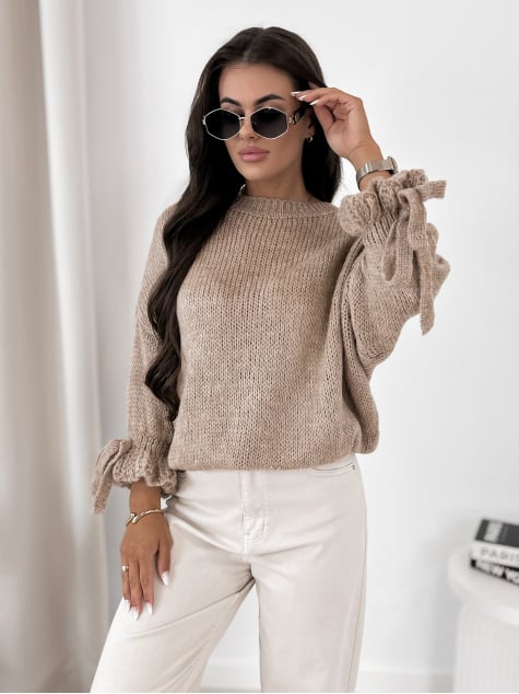 SWETER RONAN KARMELOWY