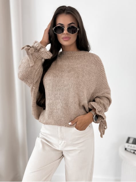 SWETER RONAN KARMELOWY