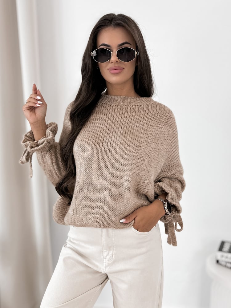 SWETER RONAN KARMELOWY