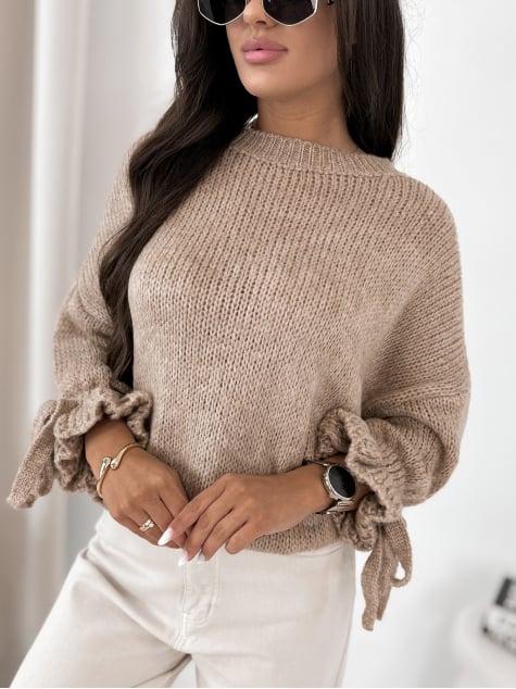 SWETER RONAN KARMELOWY