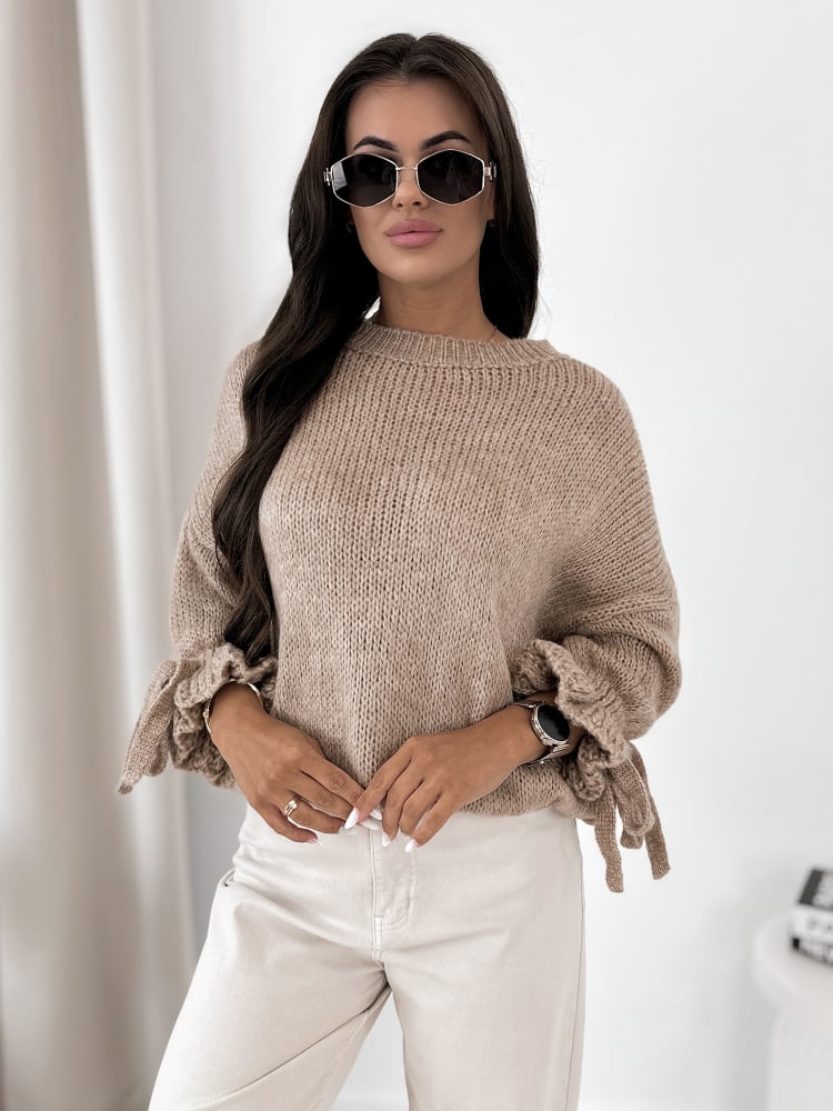 SWETER RONAN KARMELOWY