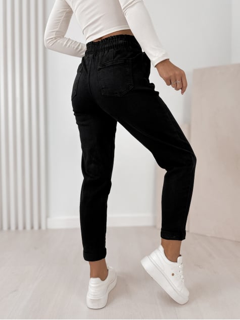 SPODNIE DERINE CZARNE