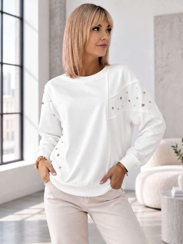 BLUZA NEUVI BIAŁA