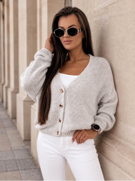 SWETER COSTANZA SZARY