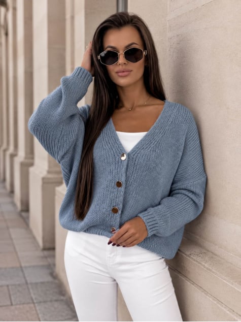 SWETER COSTANZA NIEBIESKI
