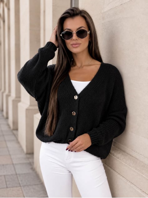 SWETER COSTANZA CZARNY