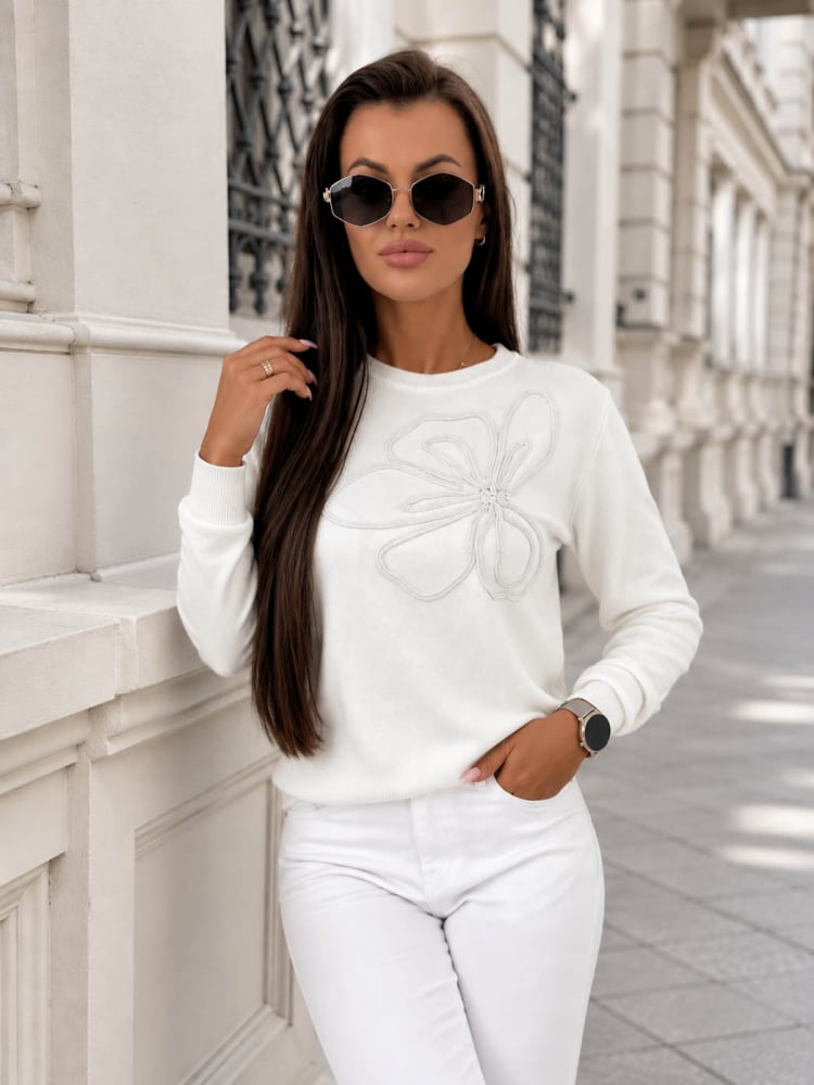 SWETER JORAM ECRU