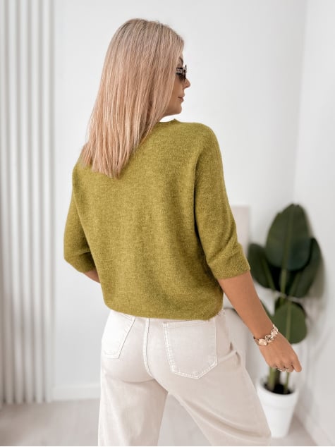 SWETER VERONA OLIWKOWY