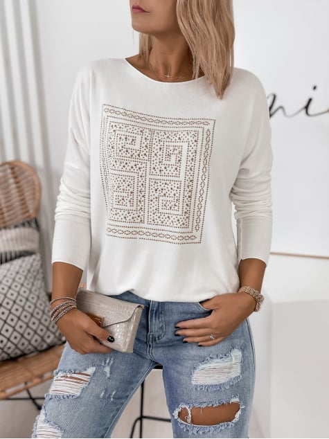 BLUZKA ELBA ECRU