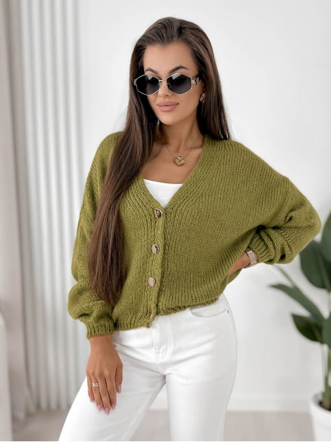 SWETER COSTANZA OLIWKOWY