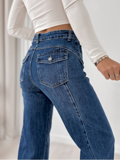 SPODNIE ERHOLM JEANSOWE