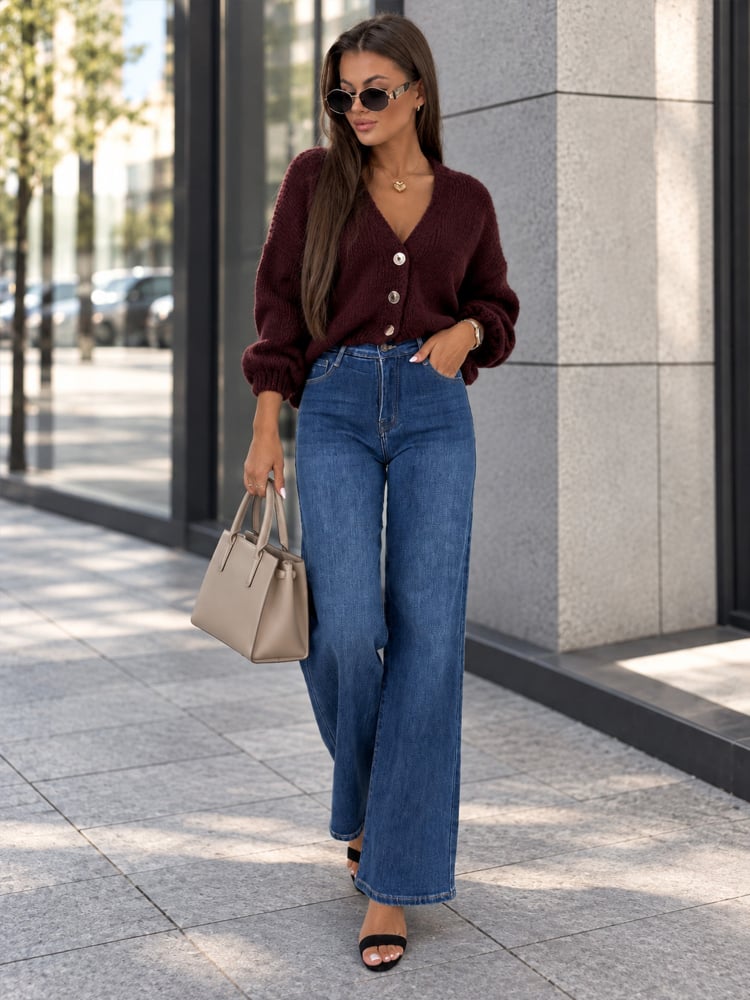 SPODNIE GENSEY JEANSOWE