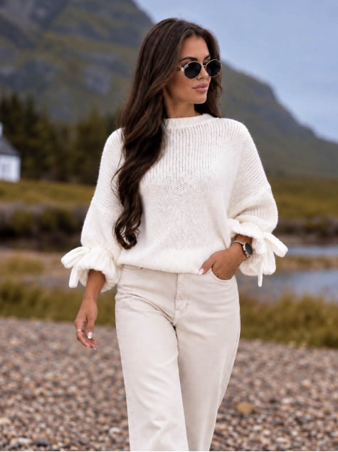 SWETER RONAN ECRU