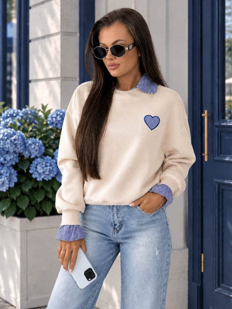 BLUZA MALLORY BEŻOWA