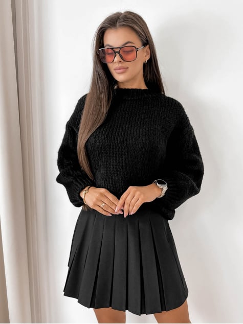 SWETER VENGER CZARNY