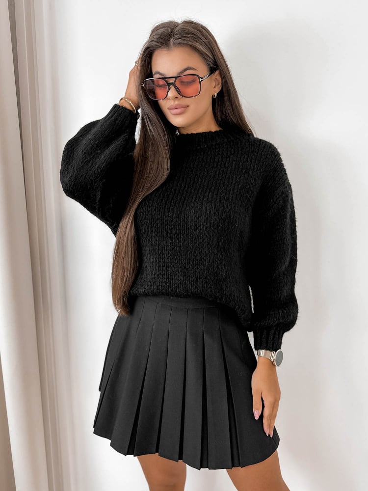 SWETER VENGER CZARNY