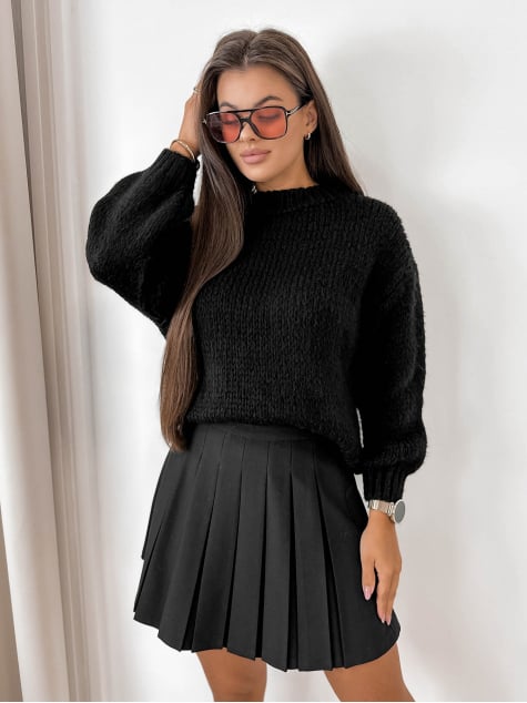 SWETER VENGER CZARNY