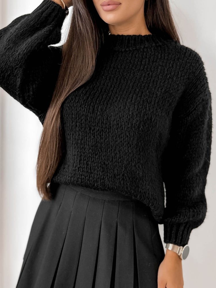 SWETER VENGER CZARNY