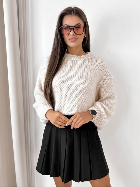 SWETER VENGER BEŻOWY