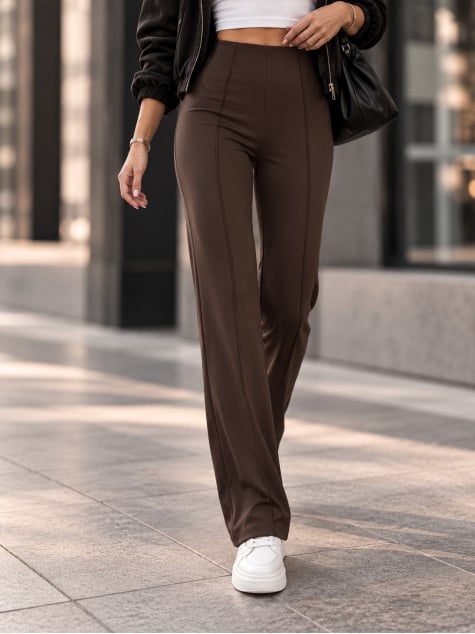 LEGGINSY ASTELIA CIEMNOBRĄZOWE