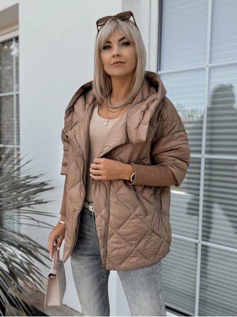 OUTLET KURTKA NORMA BRĄZOWA