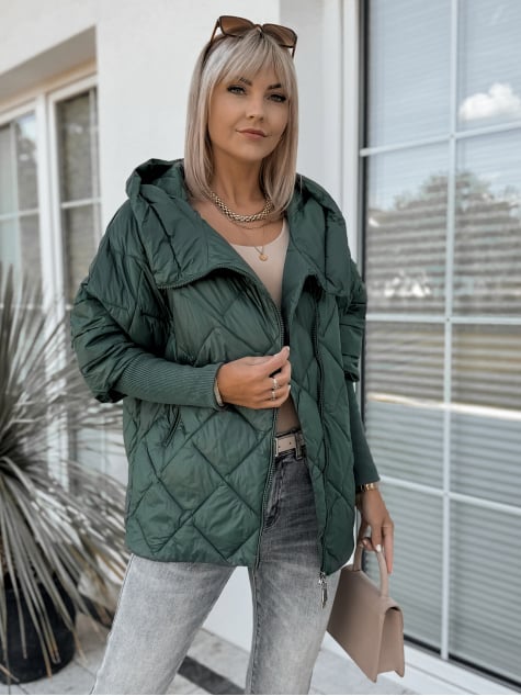OUTLET KURTKA NORMA ZIELONA
