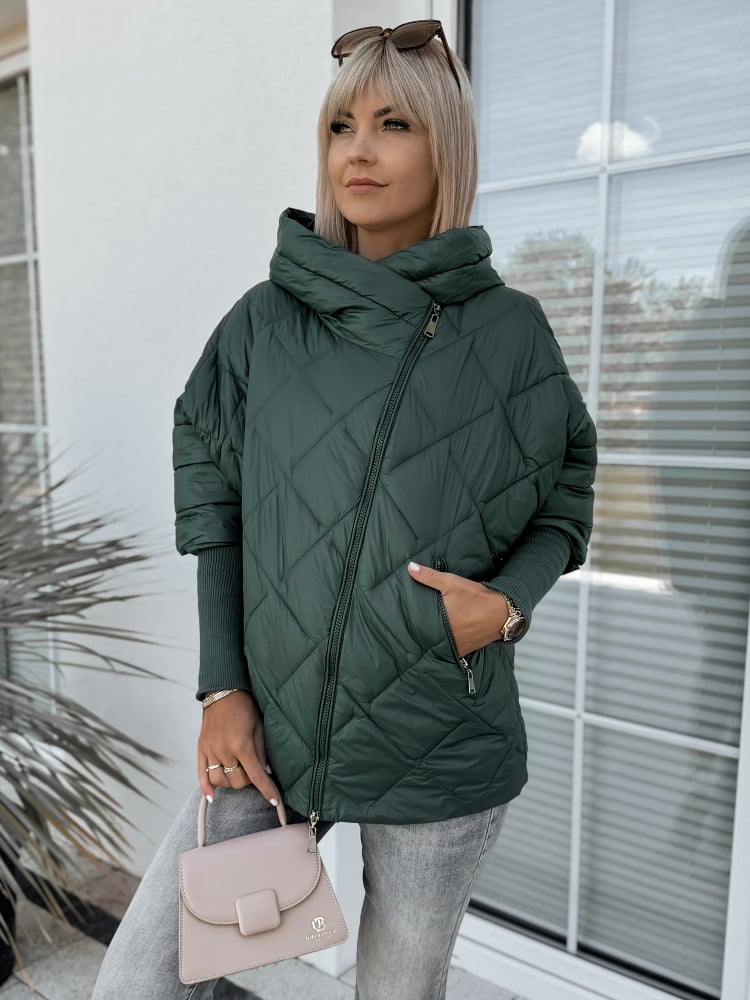 OUTLET KURTKA NORMA ZIELONA