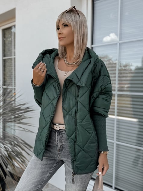 OUTLET KURTKA NORMA ZIELONA
