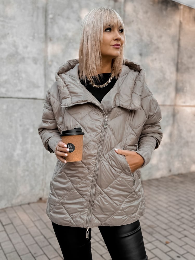 OUTLET KURTKA NORMA BEŻOWA