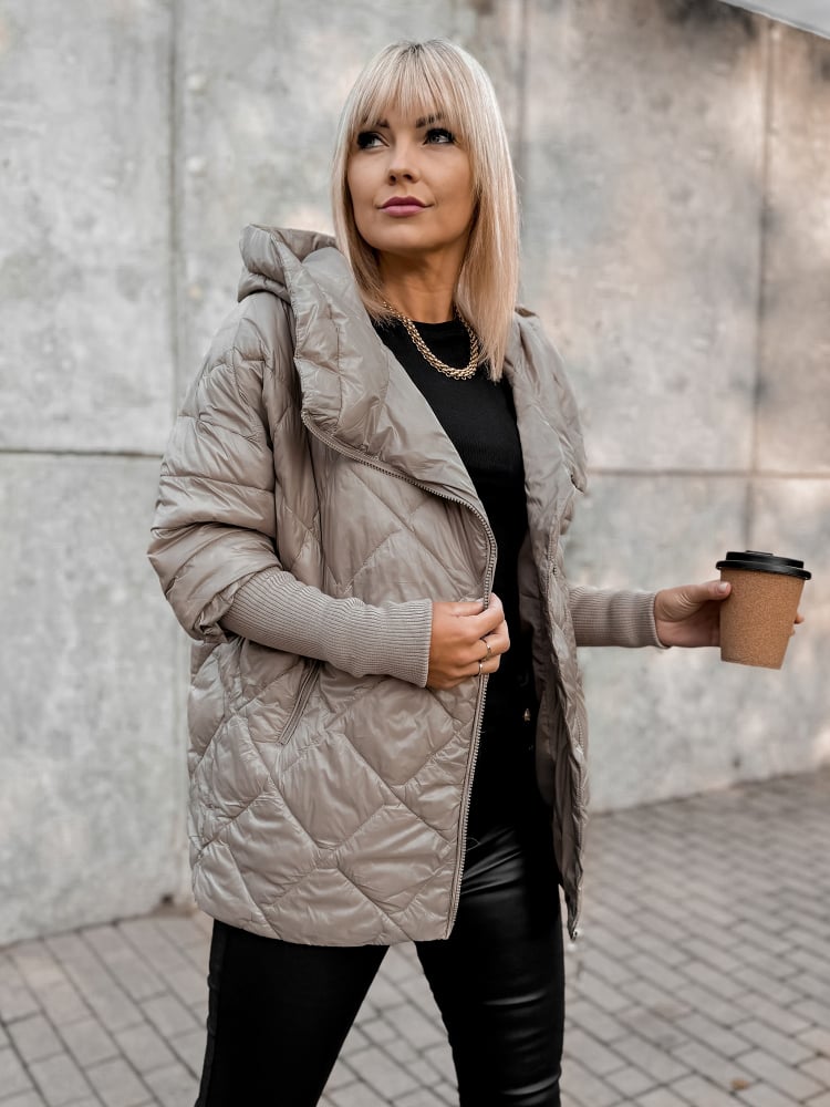 OUTLET KURTKA NORMA BEŻOWA