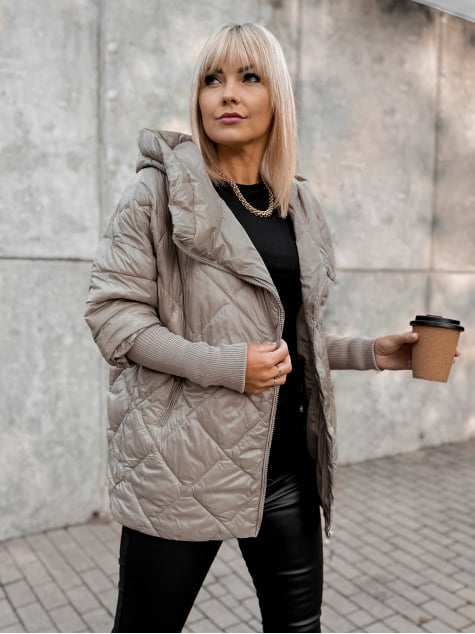 OUTLET KURTKA NORMA BEŻOWA