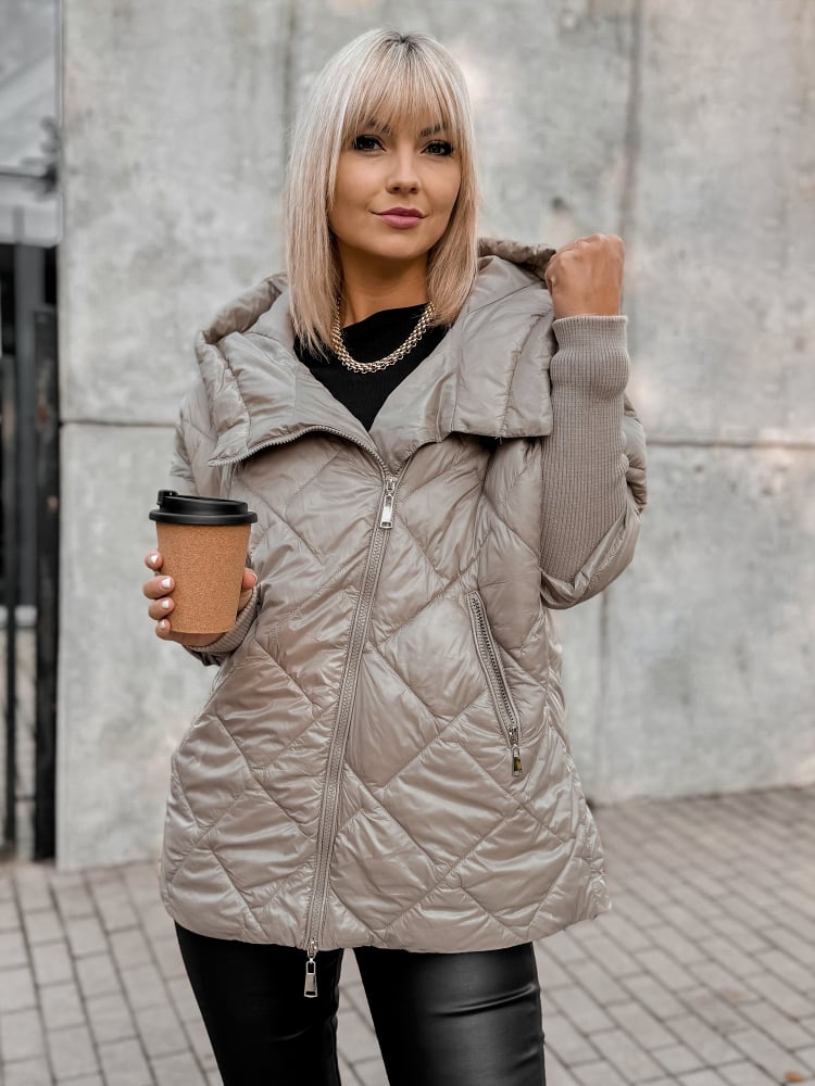 OUTLET KURTKA NORMA BEŻOWA