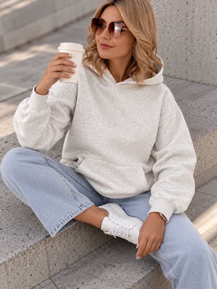 BLUZA AVIGNON SZARA