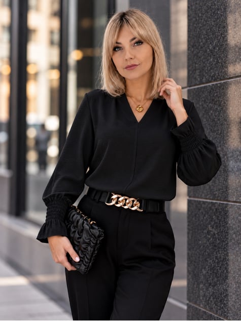 BLUZKA THELIA CZARNA