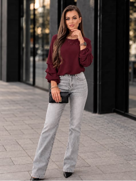 BLUZKA SUE BORDOWA