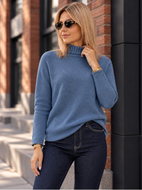 SWETER HALDIR NIEBIESKI