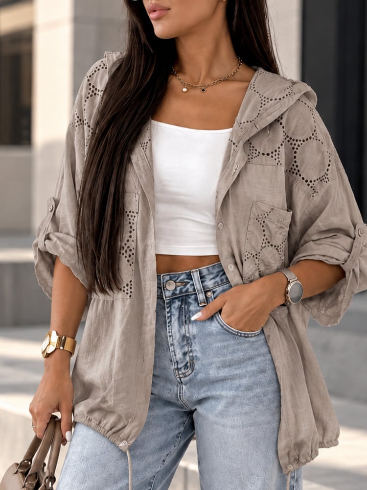 BLUZA ASTAR CIEMNOBEŻOWA