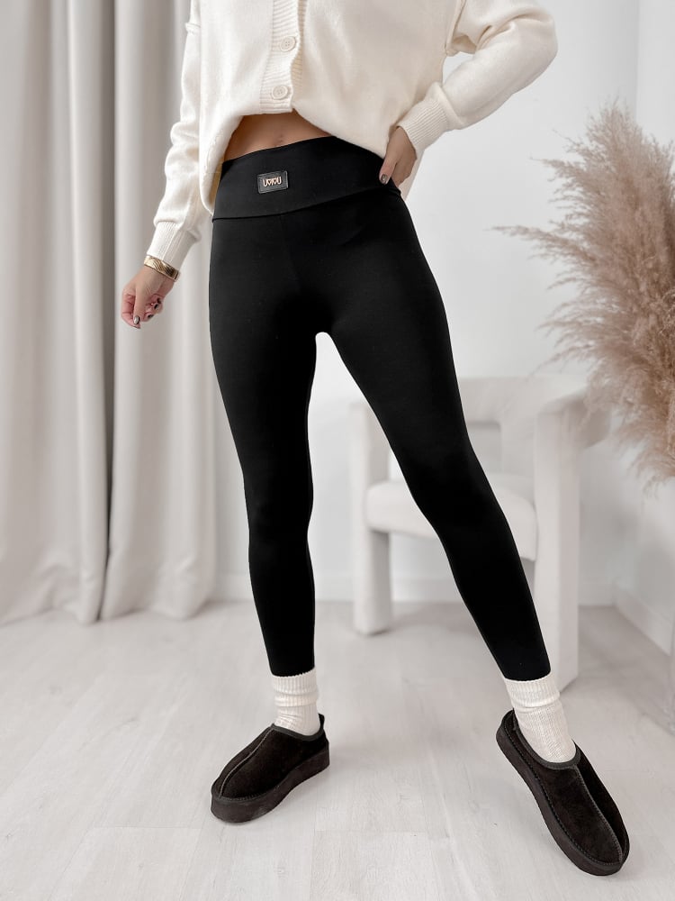 LEGGINSY BRANDON CZARNE