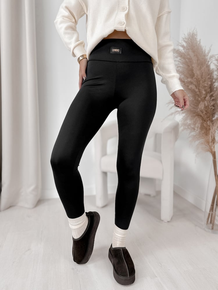 LEGGINSY BRANDON CZARNE