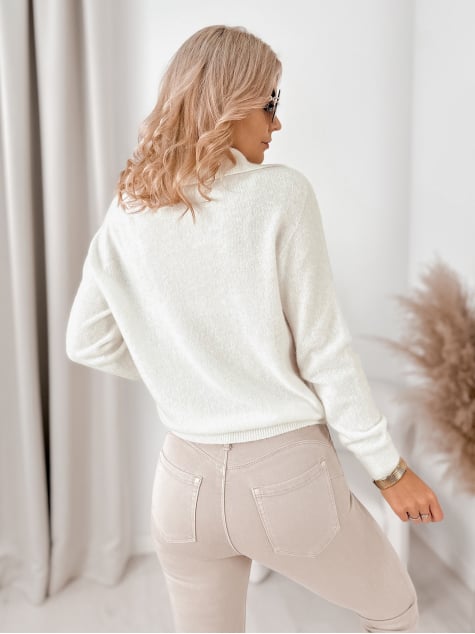 SWETER ASARE BEŻOWY