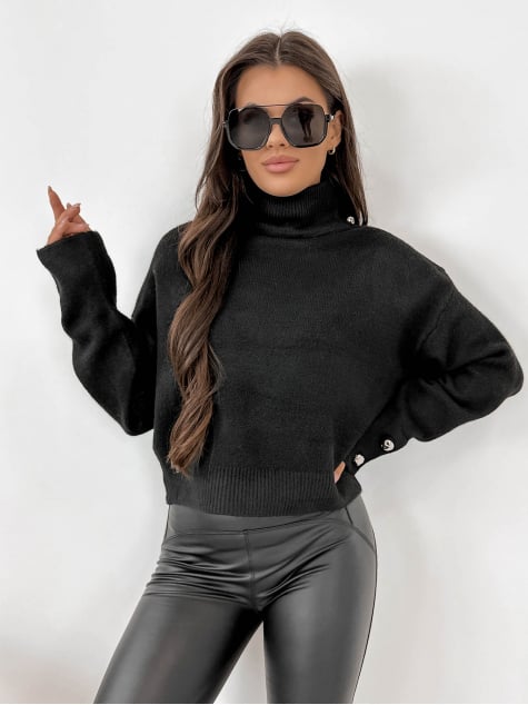 SWETER COLMAR CZARNY
