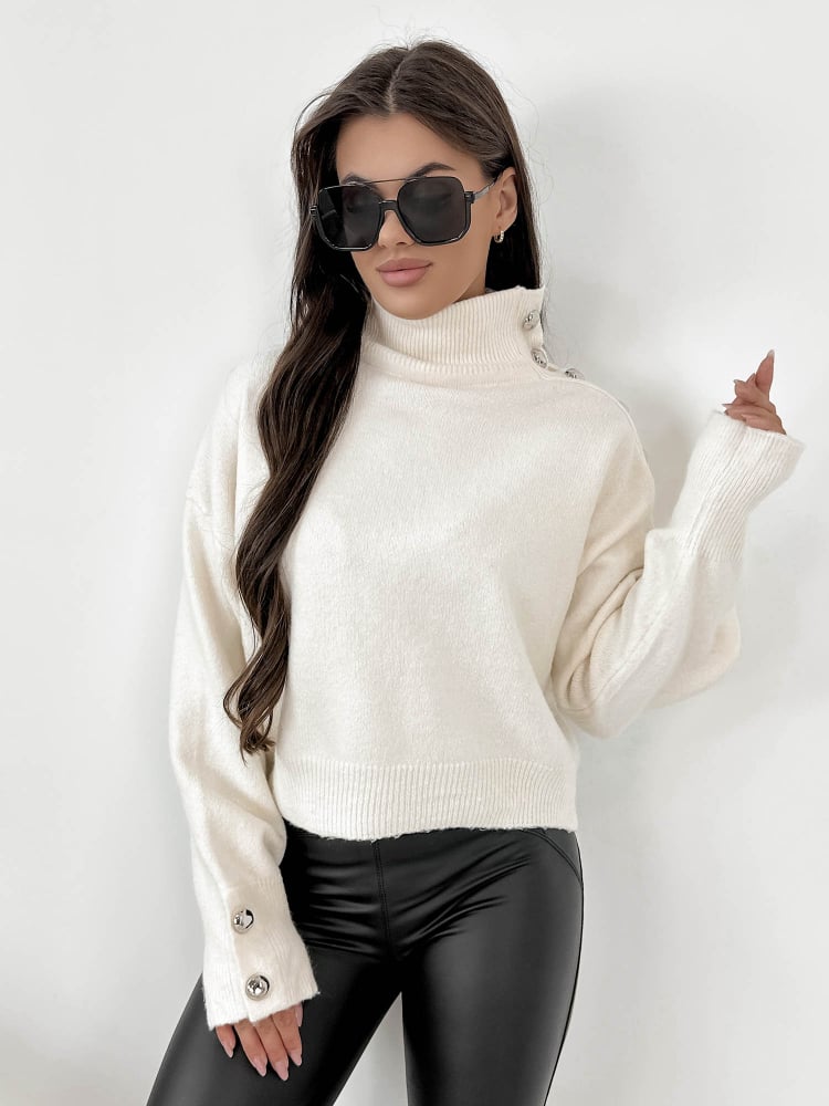 SWETER COLMAR ECRU