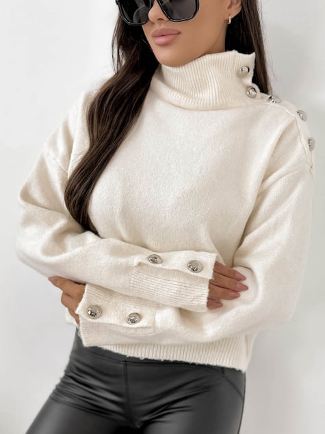 SWETER COLMAR ECRU