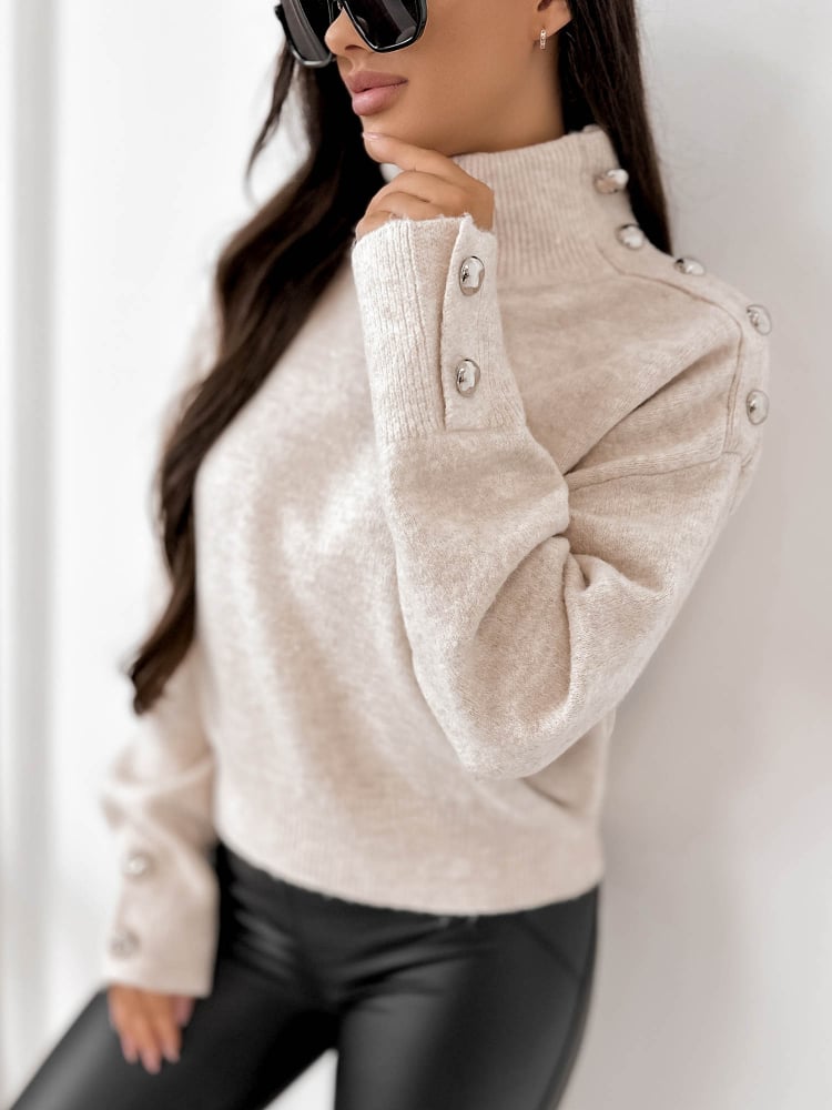 SWETER COLMAR BEŻOWY