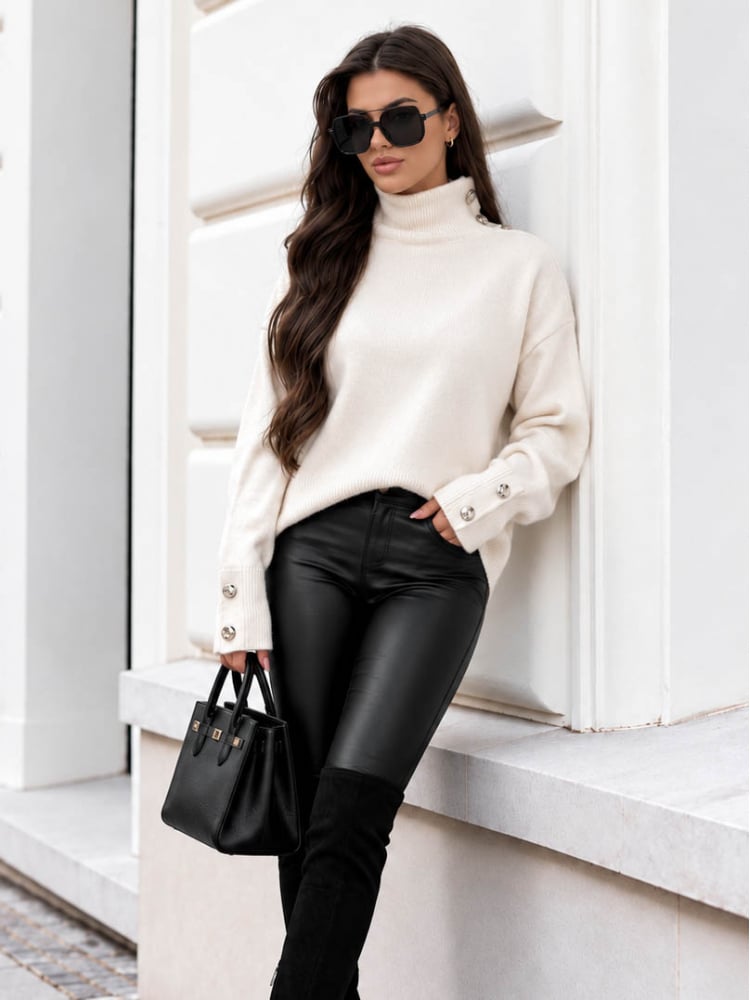 SWETER COLMAR ECRU