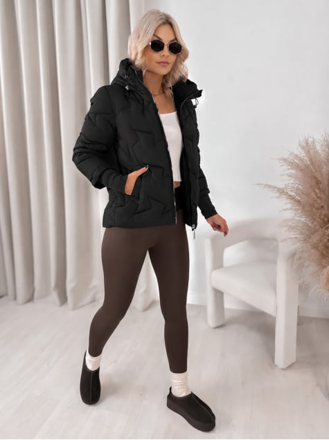 KURTKA MARILOU CZARNA