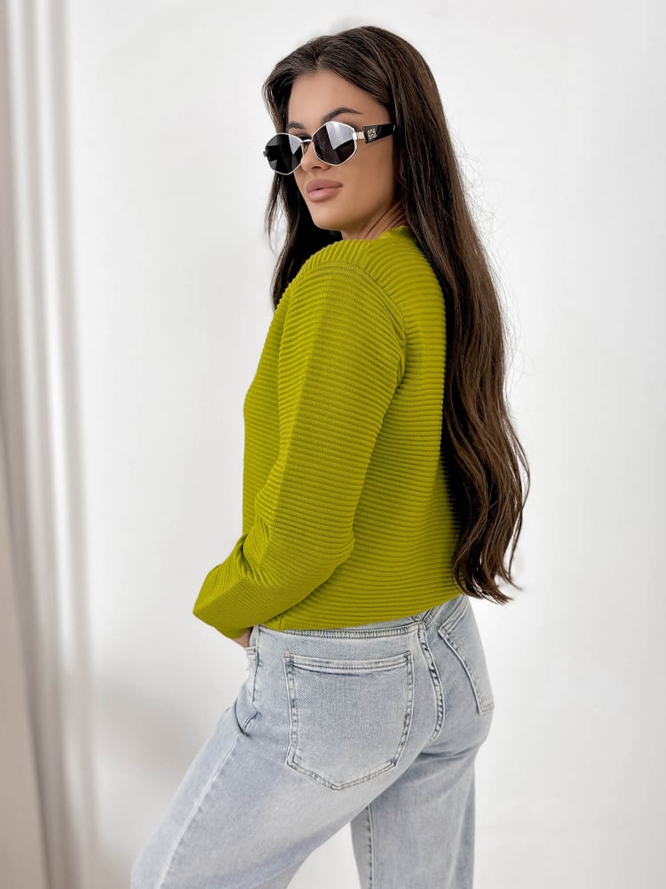 KARDIGAN TILLARD LIMONKOWY
