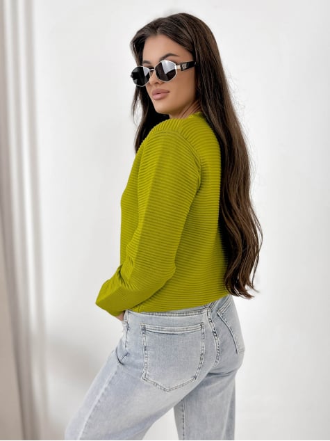 KARDIGAN TILLARD LIMONKOWY