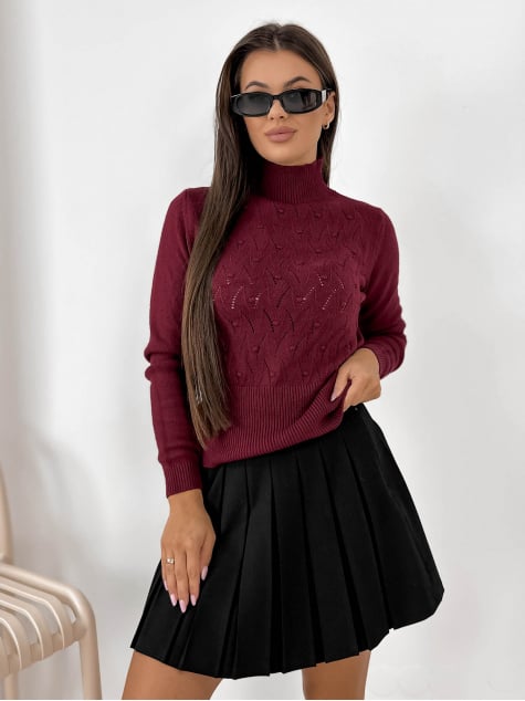 SWETER IVRY BORDOWY